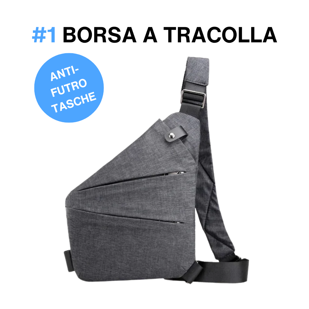 Fidanzia™ | Borsa a Tracolla Antifurto