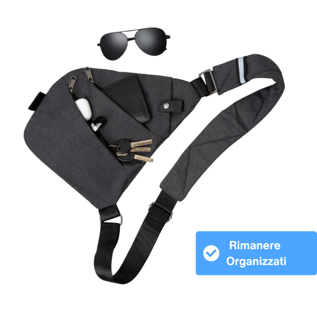 Fidanzia™ | Borsa a Tracolla Antifurto