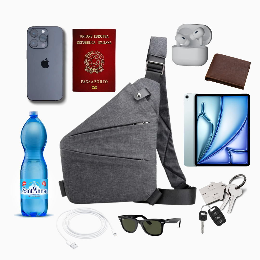 Fidanzia™ | Borsa a Tracolla Antifurto